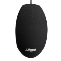 LIFETECH MOUSE SILICONE HIGIENIZÁVEL / LAVÁVEL USB PRETO