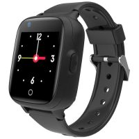 Leotec LESWKIDS06K Smartwatch/Relógio Kids Desportivo 3,56 cm (1.4") IPS Digital Ecrã táctil 4G Preto Wi-Fi GPS