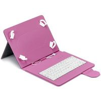 Capa TABLET Urban Keyboard USB  9.7'-10.2' Pink