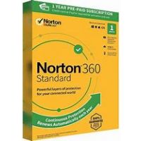 NORTON 360 Standard 10GB  1 dispositivo 1 Ano