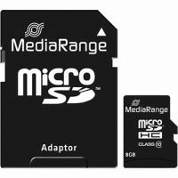 MediaRange 8GB microSDHC Classe 10