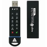  Apricorn Aegis Secure Key 3NX unidade de memória USB 4 GB USB Type-A 3.2 Gen 1 (3.1 Gen 1) Preto