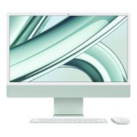 Apple iMac Apple M M3 59,7 cm (23.5") 4480 x 2520 pixels 8 GB 256 GB SSD PC All-in-One macOS Sonoma Wi-Fi 6E (802.11ax) Verde