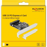  DeLOCK 90387 placa/adaptador de interface Interno USB 3.2 Gen 1 (3.1 Gen 1)