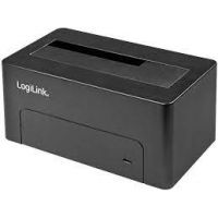 LogiLink QP0026 Docking Station para Discos Rígidos USB 3.2 Gen 1 (3.1 Gen 1) Type-B Preto