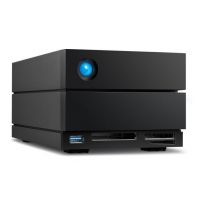 LaCie 2BIG DOCK baía de discos 40 TB PC Preto