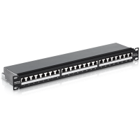 Trendnet patchpanel TC-P24C6AS painel de conexões 1U