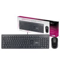 KIT MKPlus Slim Profissional - TG8117MS. Teclado com 105 teclas de membrana. Rato com 1000dpi. Interface USB.