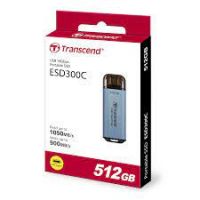 SSD 512GB Transcend ESD300C Portable, USB 10Gbps, Type-C