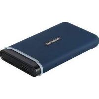 SSD 250GB Transcend ESD370C Portable, USB3.1, Type-C, TLC,Azul