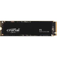 Crucial P3 - SSD - 4 TB - PCIe 3.0 (NVMe) Basic bootup speeds won't cut it - not at work, on the go, or in the game. But the Crucial P3 SSD is anything but basic. With NVMe performance that's nearly 5x faster than SATA and nearly 20x faster than HDD2, the