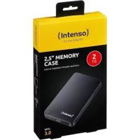 Intenso 2TB 2.5" Memory Case USB 3.0 disco externo Preto