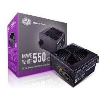 Cooler Master MWE 550 White 230V - V2 fonte de alimentação 550 W 24-pin ATX ATX Preto