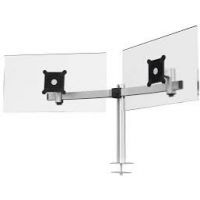 Durable 508623 montagem e suporte para monitores 68,6 cm (27") Clamp Prateado