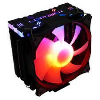 LC-Power LC-CC-120-RGB Sistema de Arrefecimento de Computador Processador Cooler 12 cm Preto, Branco