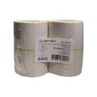 Sitten Etiquetas autocolantes 4x Rolo 57x45mm x 500 - SUP2012