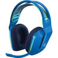 Logitech G G733 Lightspeed Auscultadores Sem fios Fita de cabeça Jogos Azul 