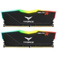 Team Group T-FORCE DELTA RGB TF3D416G3200HC16CDC01 módulo de memória 16 GB KIT 2 x 8 GB DDR4 3200 MHz ,Pretas