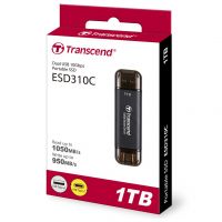 Disco Externo SSD Transcend 1TB ESD310C External SSD USB USB-C TYPE-A TYPE-C - TS1TESD310C