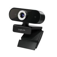 LogiLink UA0371 webcam 3 MP 1920 x 1080 pixels USB 2.0 Preto, Prateado
