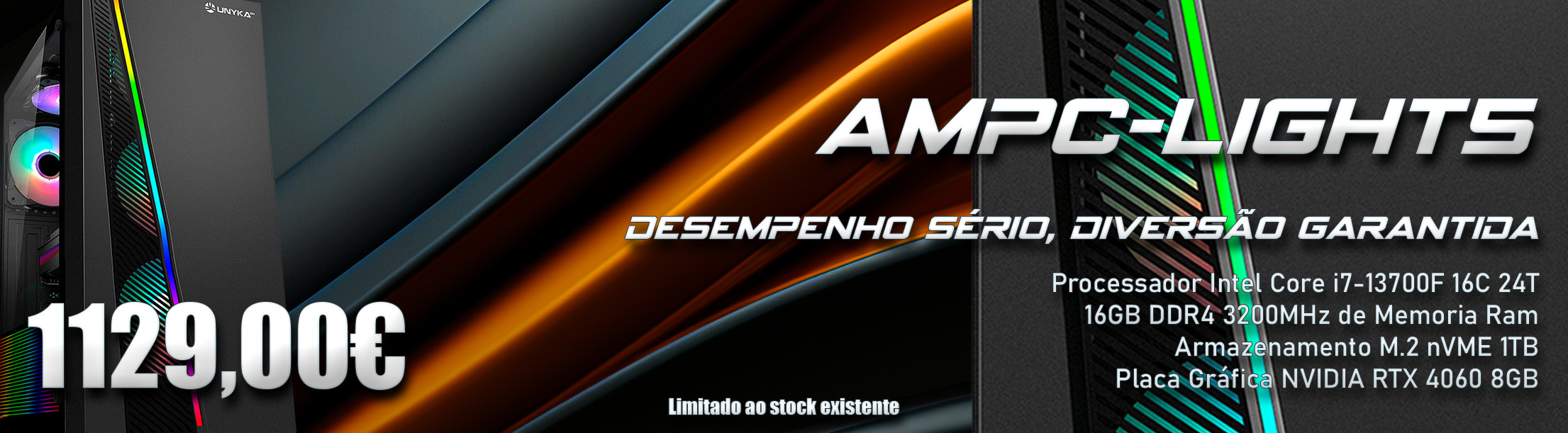 AMPC-LITE5-INTEL CORE I7 13700F NVIDIA RTX 4060 8GB